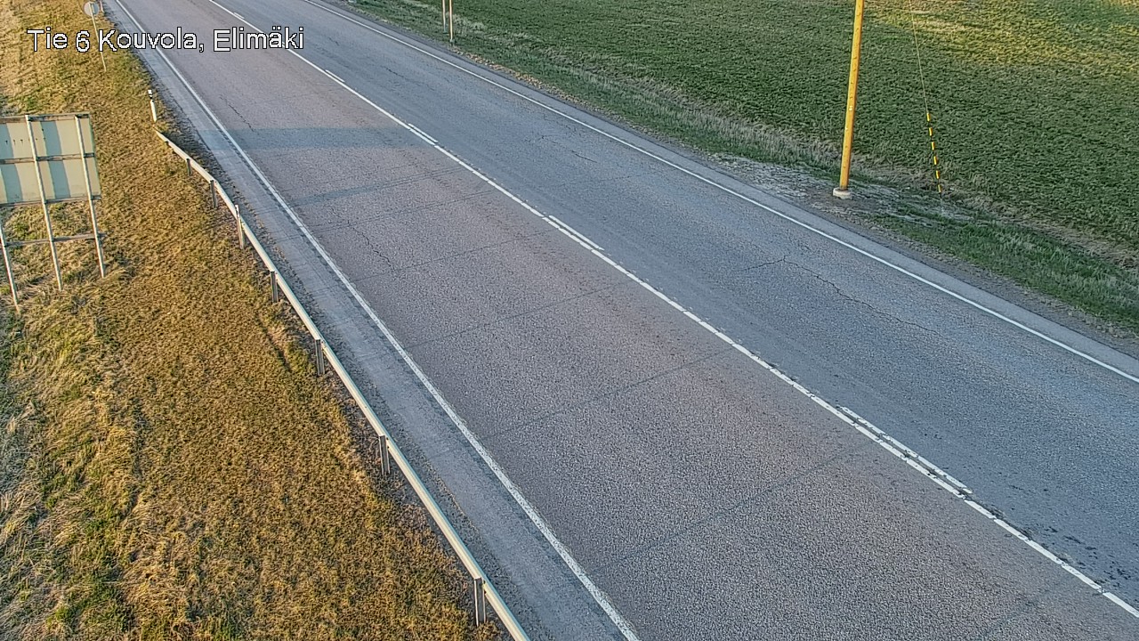 Weather Camera Image Väg 6 Kouvola, Elimäki, Kouvola, Kymenlaakso