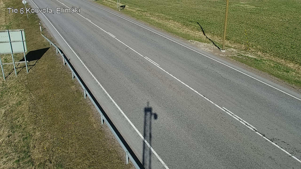 Weather Camera Image Väg 6 Kouvola, Elimäki, Kouvola, Kymenlaakso