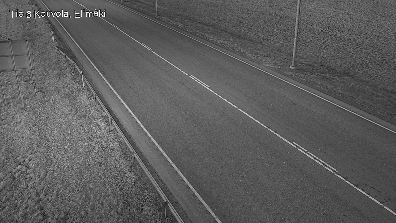 Weather Camera Image Väg 6 Kouvola, Elimäki, Kouvola, Kymenlaakso