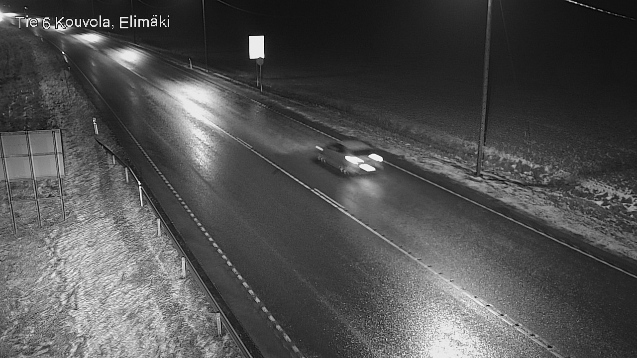 Weather Camera Image Väg 6 Kouvola, Elimäki, Kouvola, Kymenlaakso