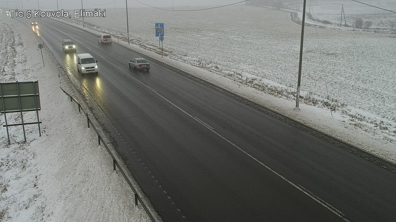 Weather Camera Image Väg 6 Kouvola, Elimäki, Kouvola, Kymenlaakso