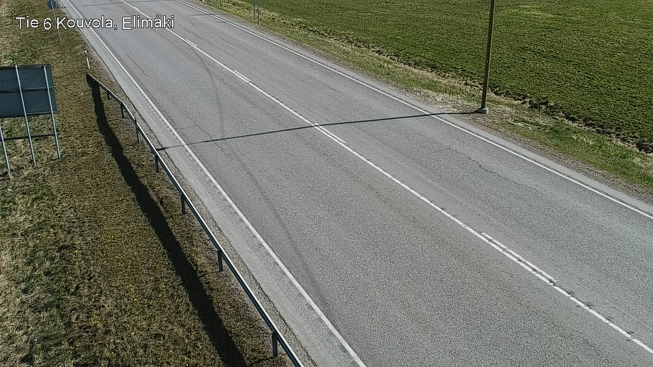 Weather Camera Image Väg 6 Kouvola, Elimäki, Kouvola, Kymenlaakso