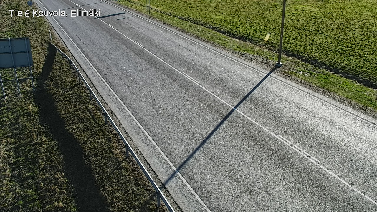 Weather Camera Image Väg 6 Kouvola, Elimäki, Kouvola, Kymenlaakso
