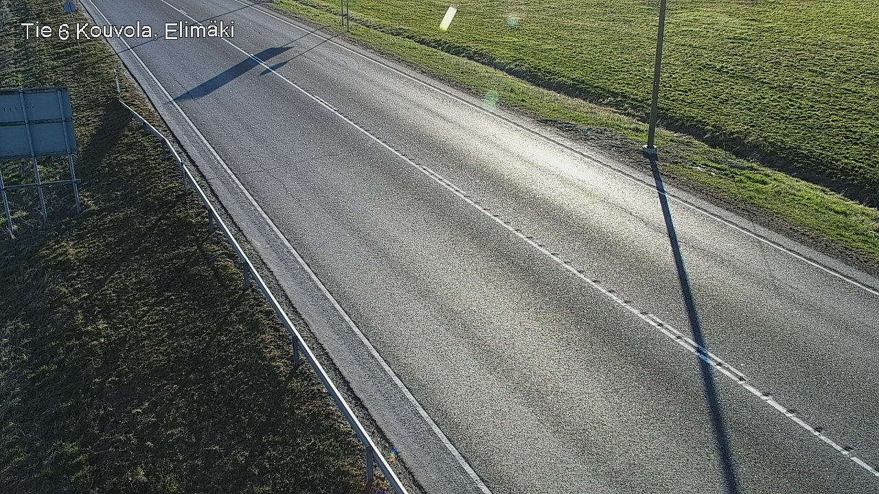 Weather Camera Image Väg 6 Kouvola, Elimäki, Kouvola, Kymenlaakso