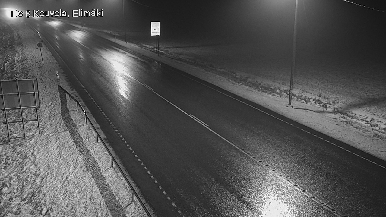 Weather Camera Image Väg 6 Kouvola, Elimäki, Kouvola, Kymenlaakso