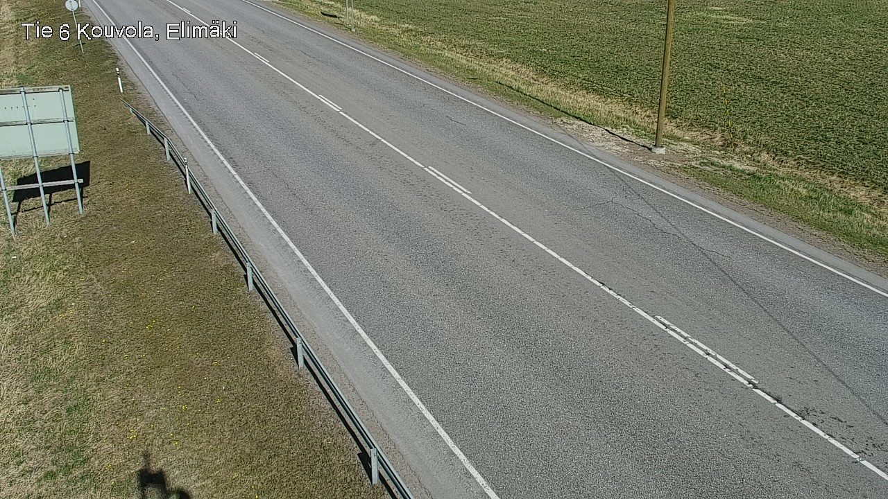 Weather Camera Image Väg 6 Kouvola, Elimäki, Kouvola, Kymenlaakso