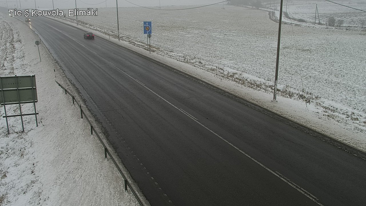 Weather Camera Image Väg 6 Kouvola, Elimäki, Kouvola, Kymenlaakso