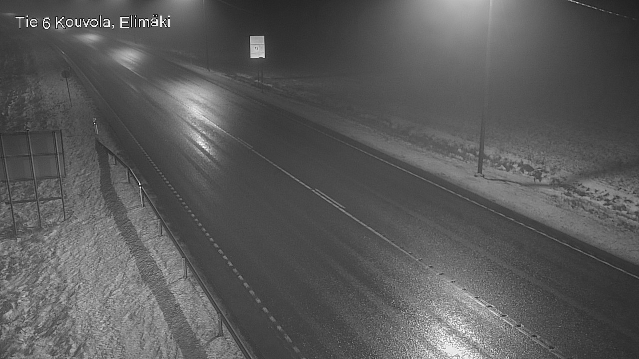 Weather Camera Image Väg 6 Kouvola, Elimäki, Kouvola, Kymenlaakso