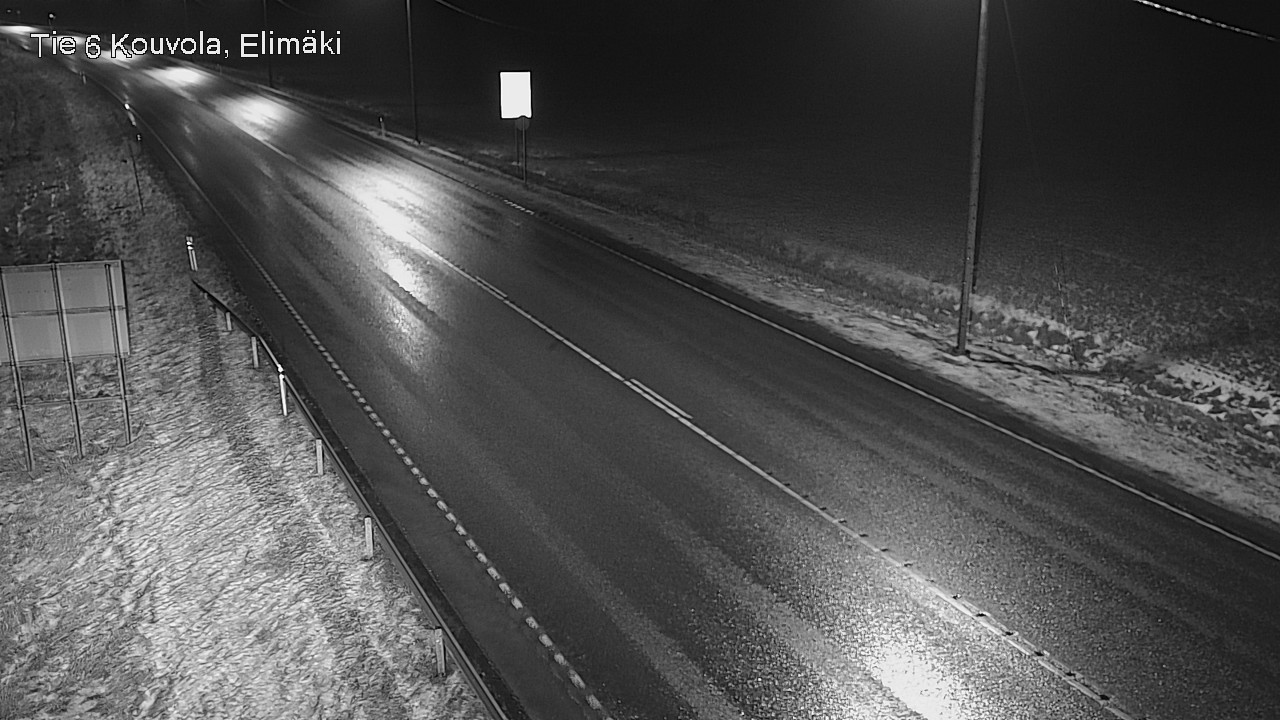 Weather Camera Image Väg 6 Kouvola, Elimäki, Kouvola, Kymenlaakso