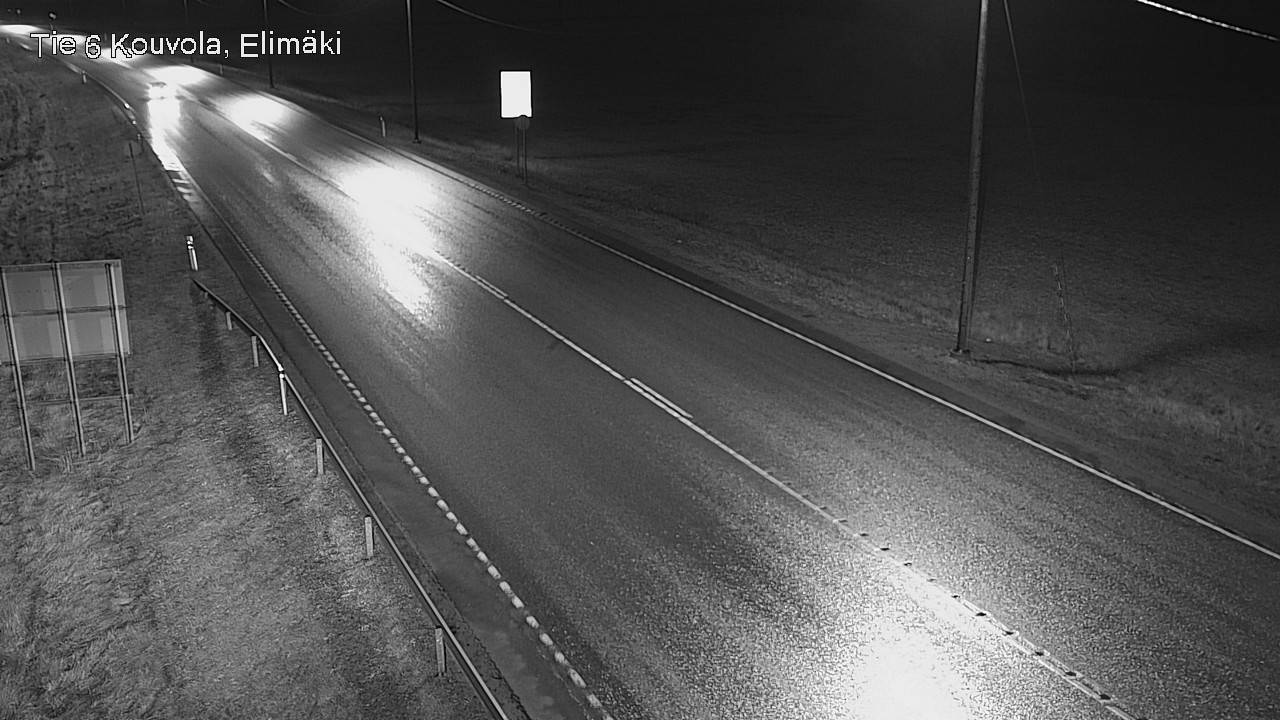 Weather Camera Image Road 6 Kouvola, Elimäki, Kouvola, Kymenlaakso