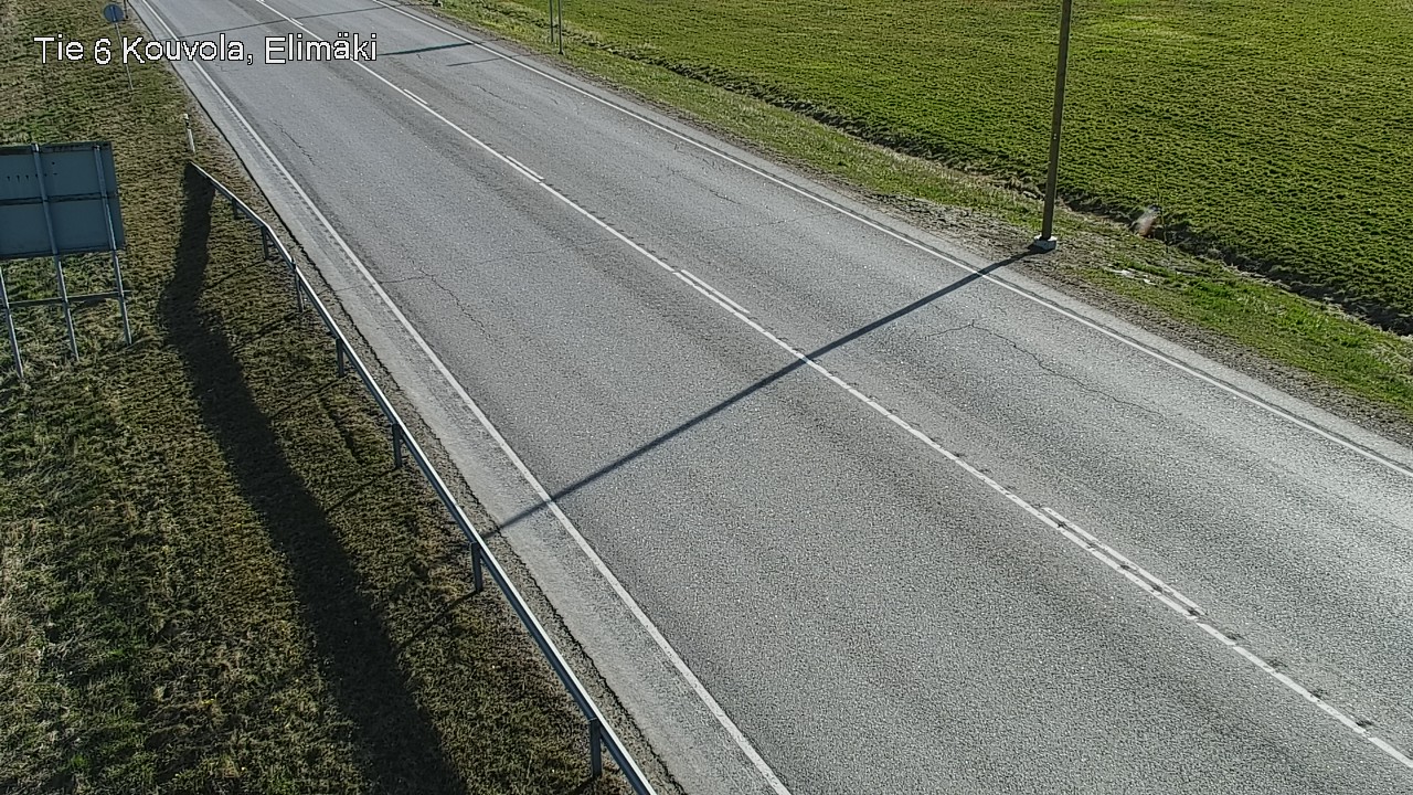 Weather Camera Image Väg 6 Kouvola, Elimäki, Kouvola, Kymenlaakso