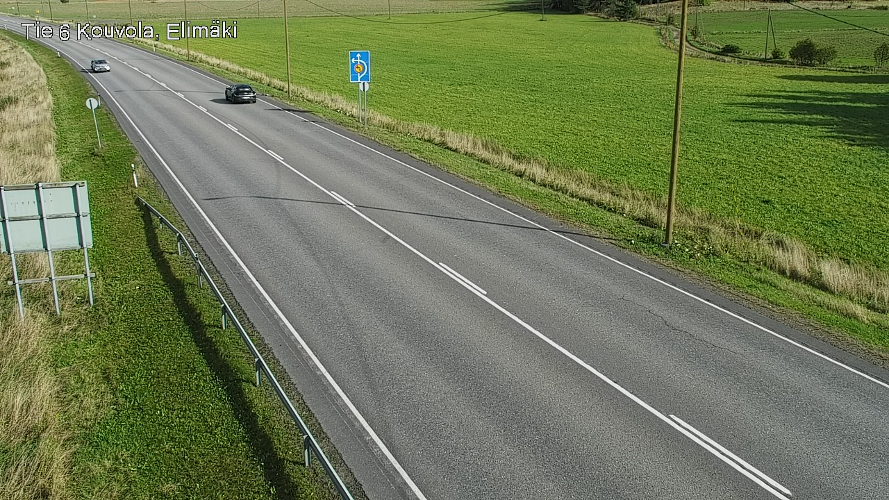 Weather Camera Image Road 6 Kouvola, Elimäki, Kouvola, Kymenlaakso