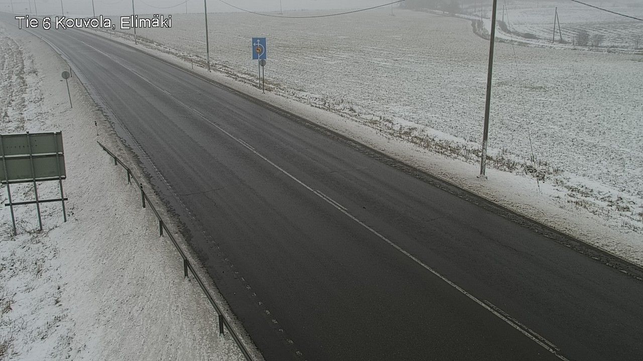 Weather Camera Image Väg 6 Kouvola, Elimäki, Kouvola, Kymenlaakso