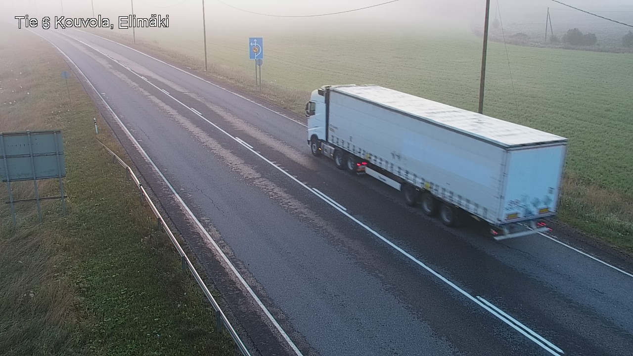 Weather Camera Image Road 6 Kouvola, Elimäki, Kouvola, Kymenlaakso