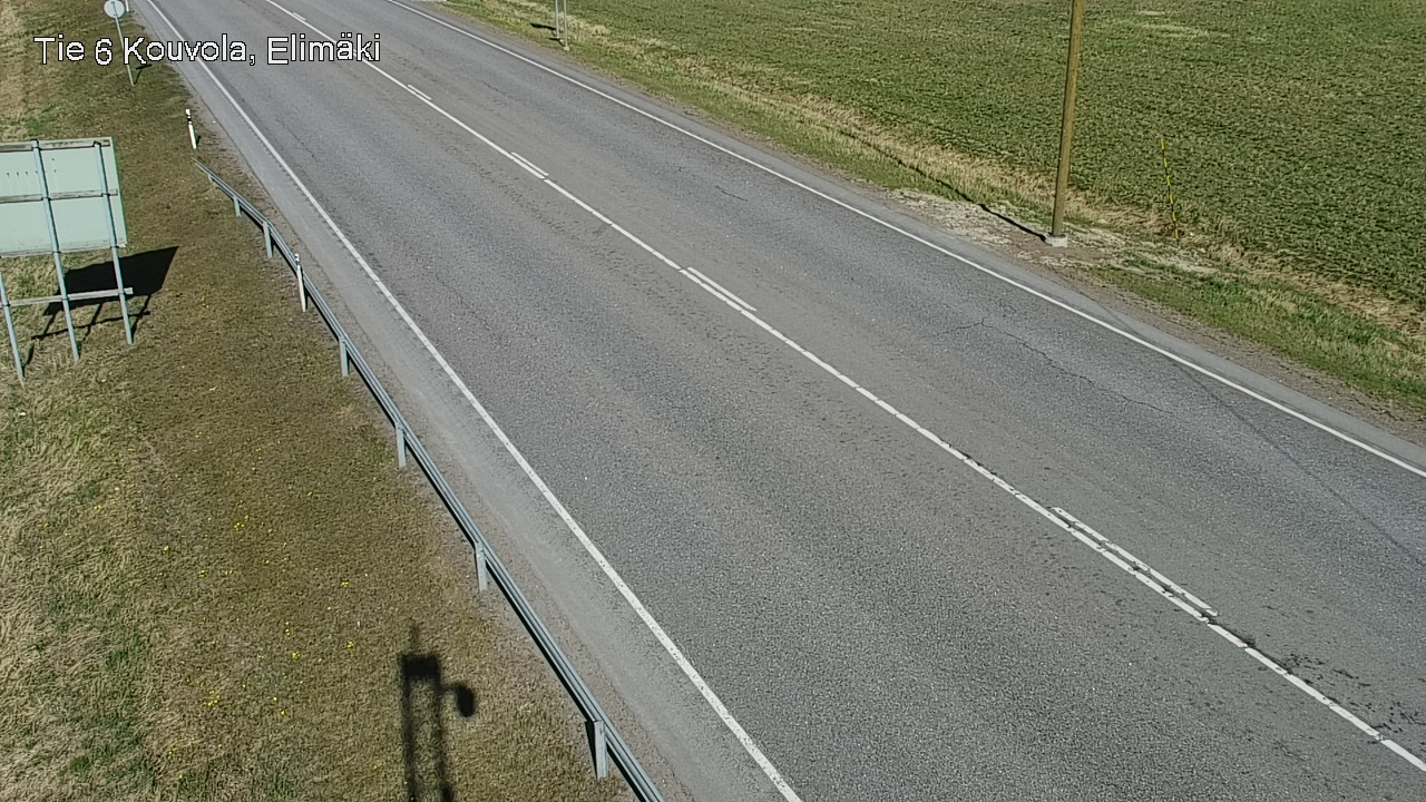Weather Camera Image Väg 6 Kouvola, Elimäki, Kouvola, Kymenlaakso