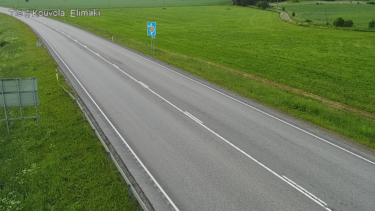 Weather Camera Image Road 6 Kouvola, Elimäki, Kouvola, Kymenlaakso