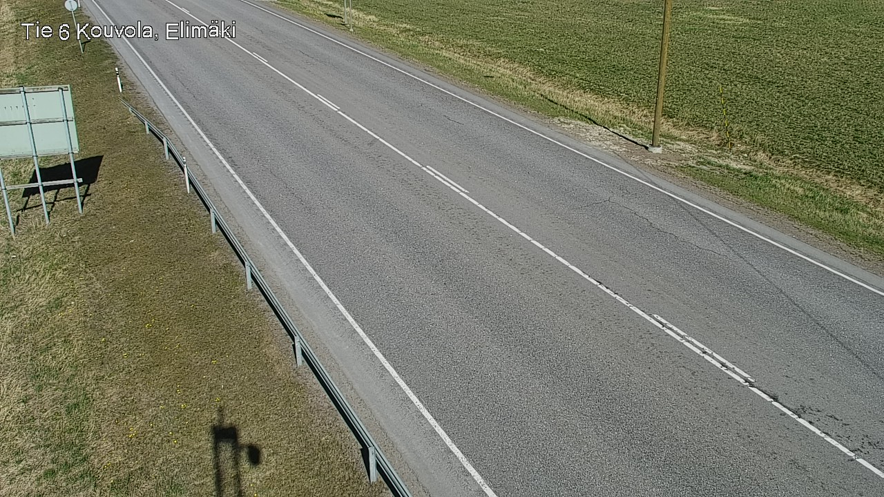 Weather Camera Image Väg 6 Kouvola, Elimäki, Kouvola, Kymenlaakso