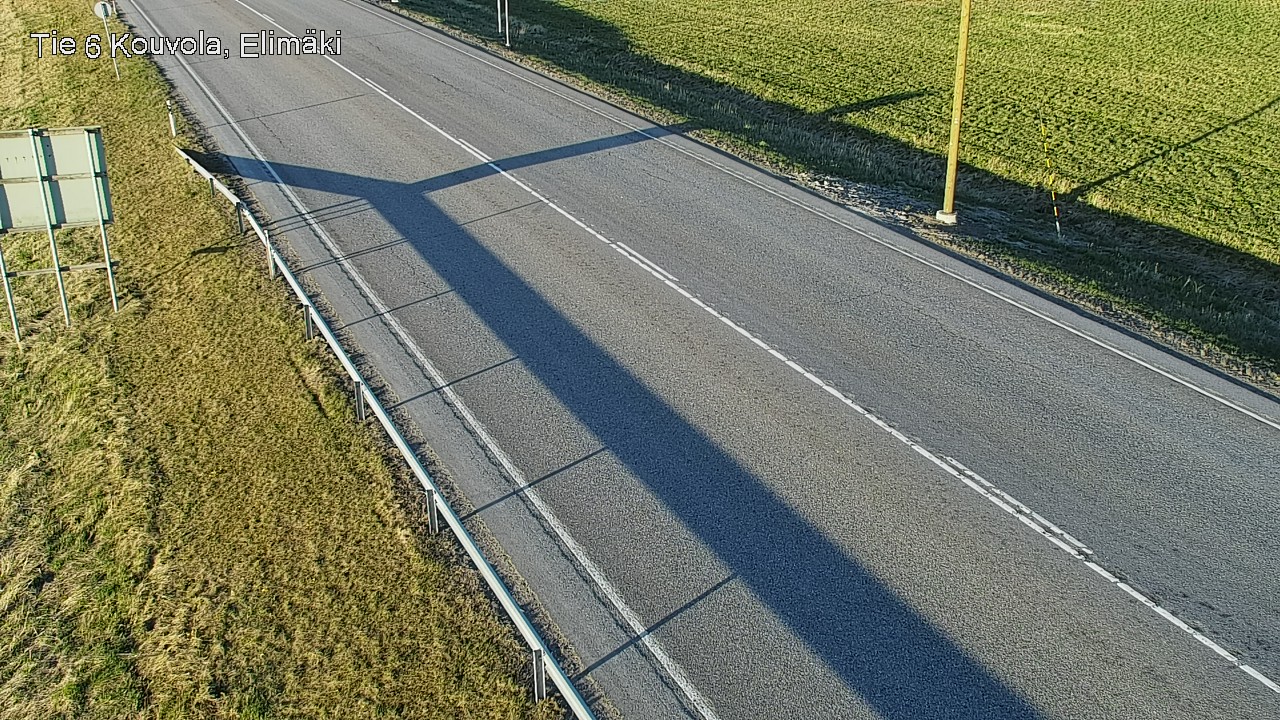 Weather Camera Image Väg 6 Kouvola, Elimäki, Kouvola, Kymenlaakso