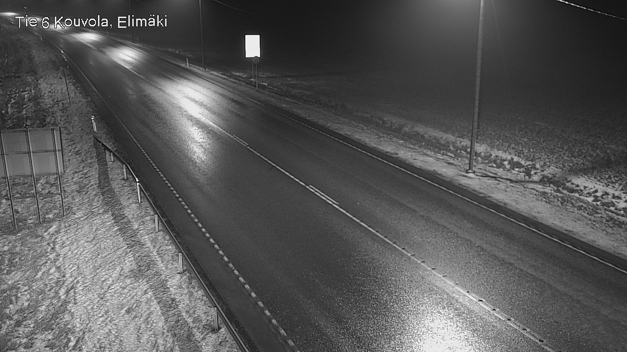 Weather Camera Image Väg 6 Kouvola, Elimäki, Kouvola, Kymenlaakso