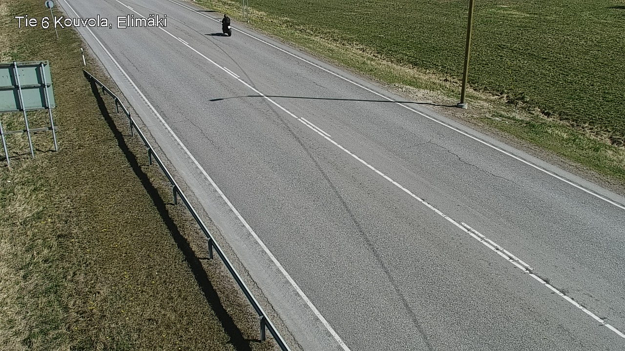 Weather Camera Image Väg 6 Kouvola, Elimäki, Kouvola, Kymenlaakso