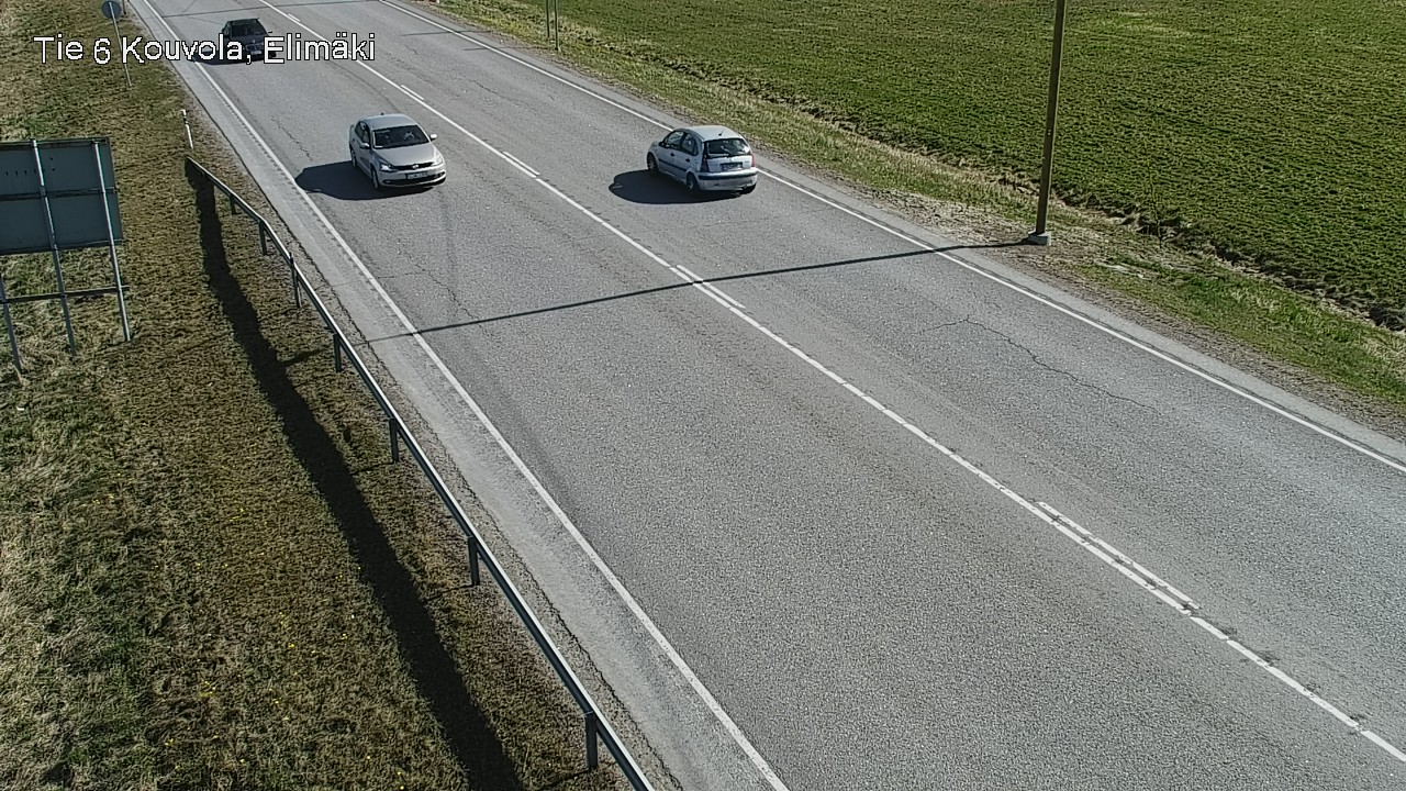 Weather Camera Image Väg 6 Kouvola, Elimäki, Kouvola, Kymenlaakso