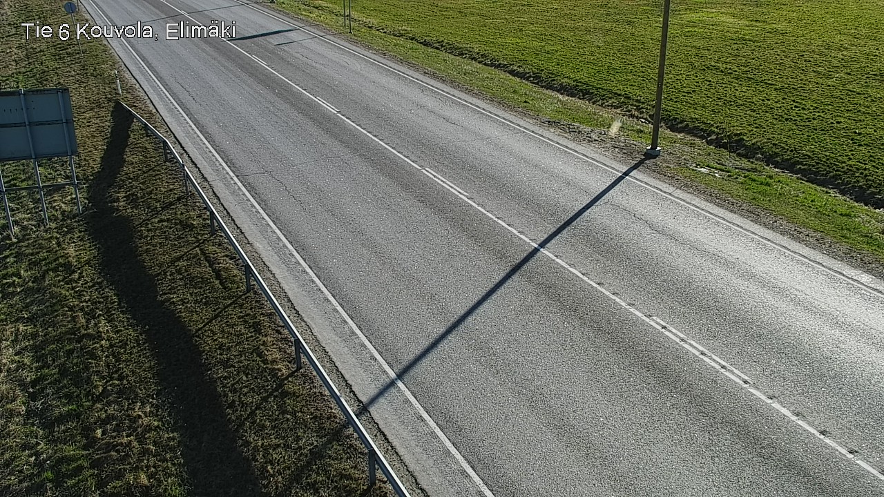 Weather Camera Image Väg 6 Kouvola, Elimäki, Kouvola, Kymenlaakso