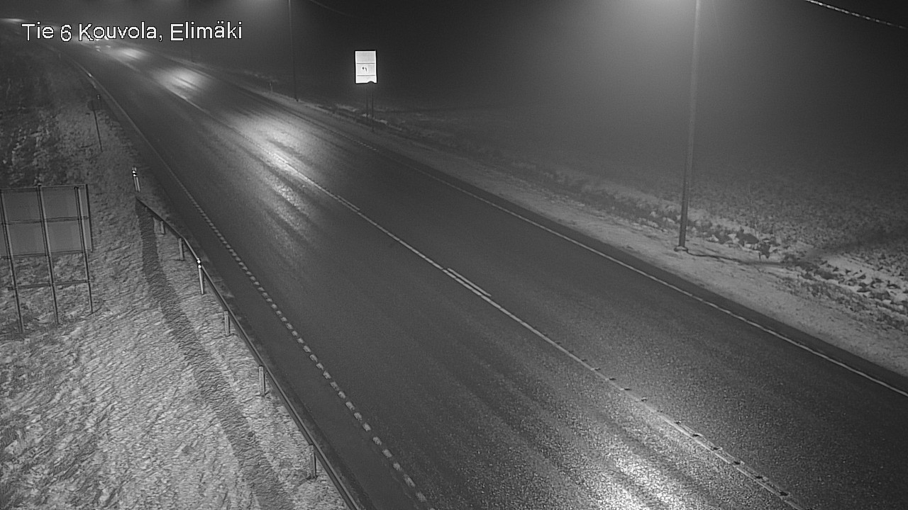 Weather Camera Image Väg 6 Kouvola, Elimäki, Kouvola, Kymenlaakso