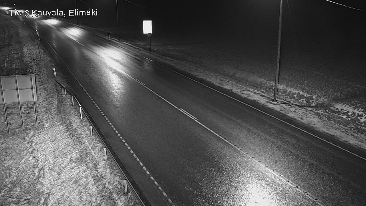 Weather Camera Image Väg 6 Kouvola, Elimäki, Kouvola, Kymenlaakso