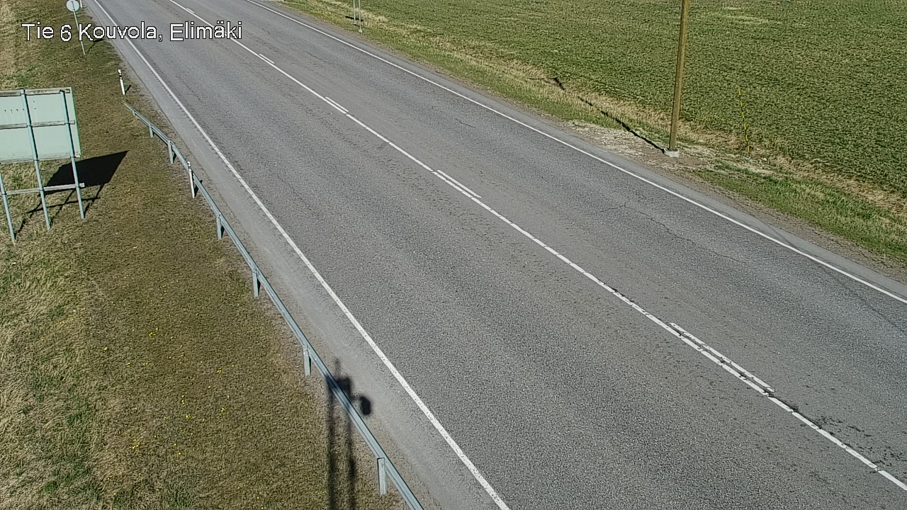 Weather Camera Image Väg 6 Kouvola, Elimäki, Kouvola, Kymenlaakso