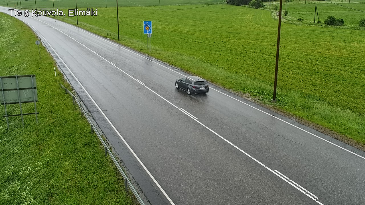 Weather Camera Image Väg 6 Kouvola, Elimäki, Kouvola, Kymenlaakso