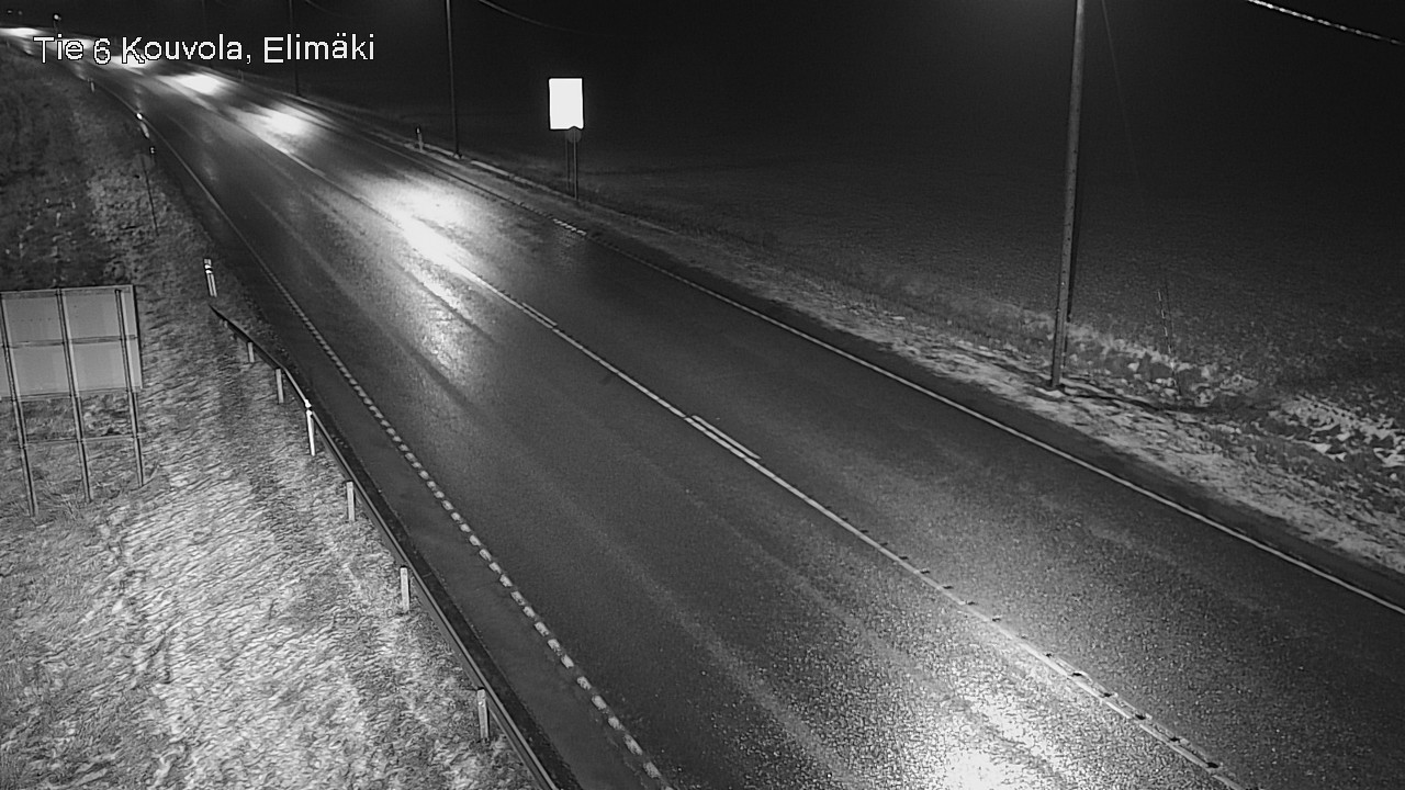Weather Camera Image Väg 6 Kouvola, Elimäki, Kouvola, Kymenlaakso
