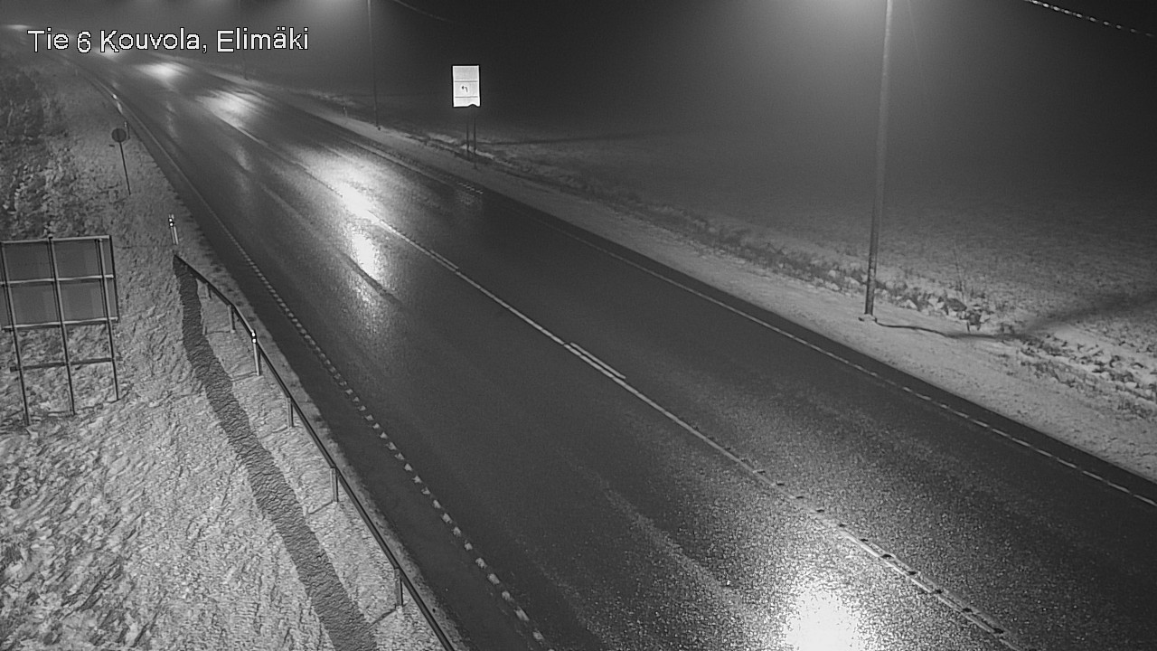 Weather Camera Image Väg 6 Kouvola, Elimäki, Kouvola, Kymenlaakso