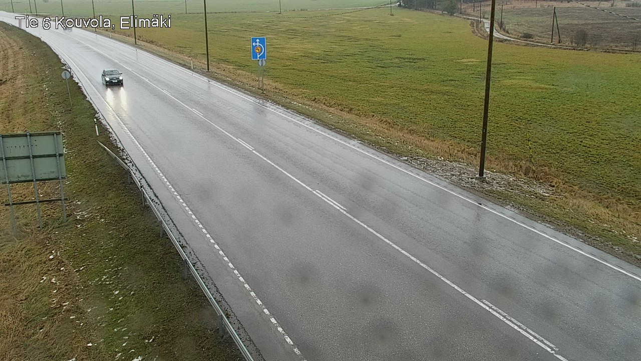 Weather Camera Image Road 6 Kouvola, Elimäki, Kouvola, Kymenlaakso