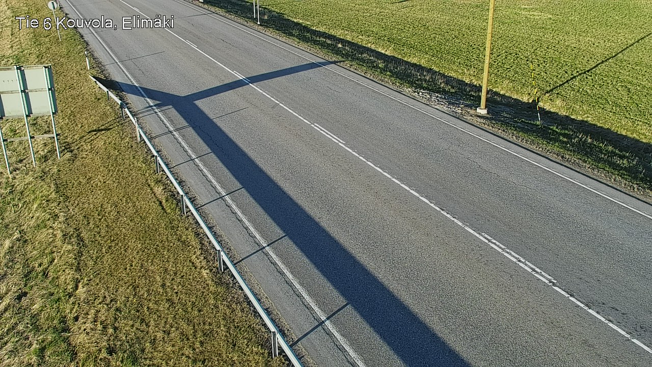 Weather Camera Image Väg 6 Kouvola, Elimäki, Kouvola, Kymenlaakso