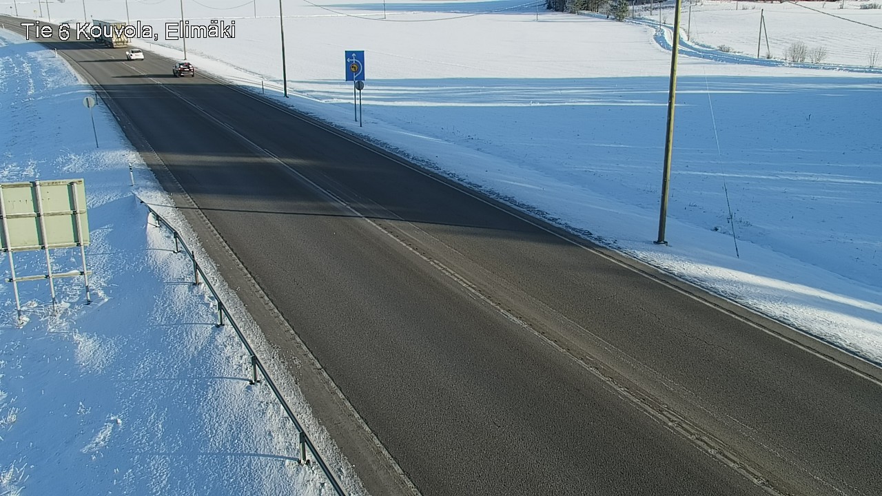 Weather Camera Image Väg 6 Kouvola, Elimäki, Kouvola, Kymenlaakso