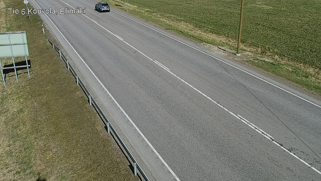 Weather Camera Image Väg 6 Kouvola, Elimäki, Kouvola, Kymenlaakso
