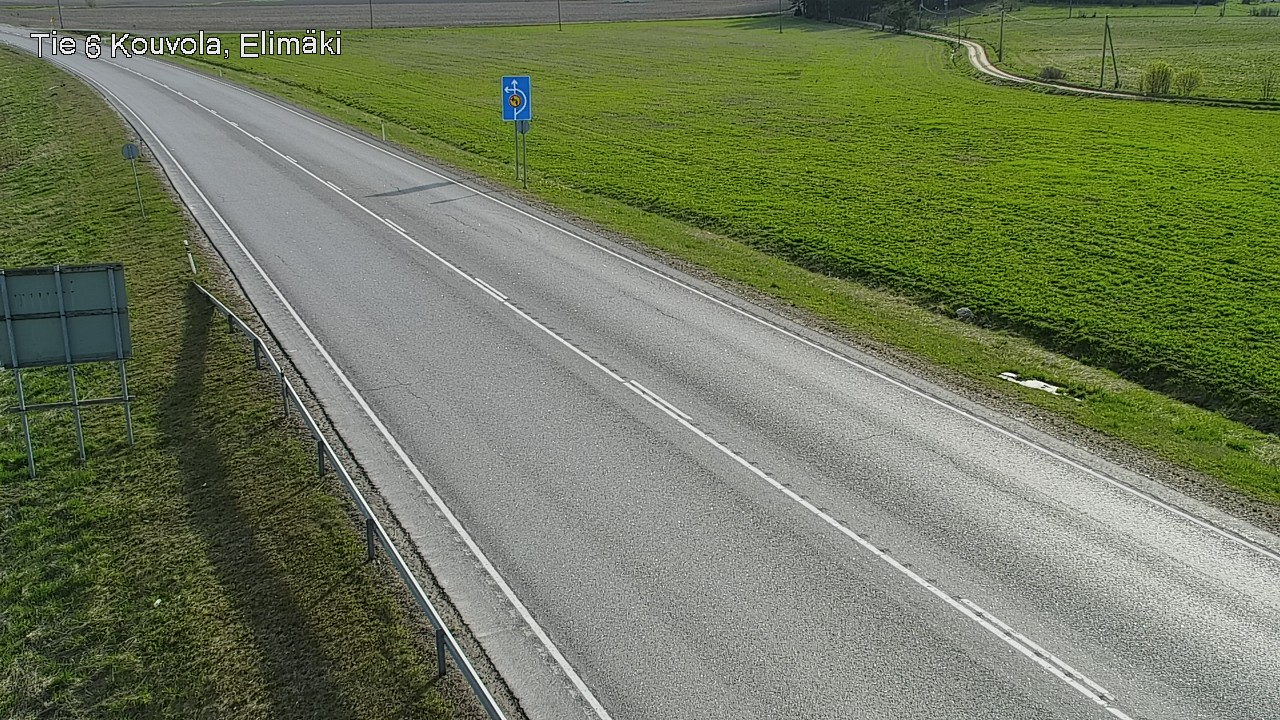 Weather Camera Image Väg 6 Kouvola, Elimäki, Kouvola, Kymenlaakso