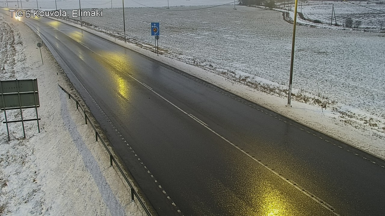 Weather Camera Image Väg 6 Kouvola, Elimäki, Kouvola, Kymenlaakso