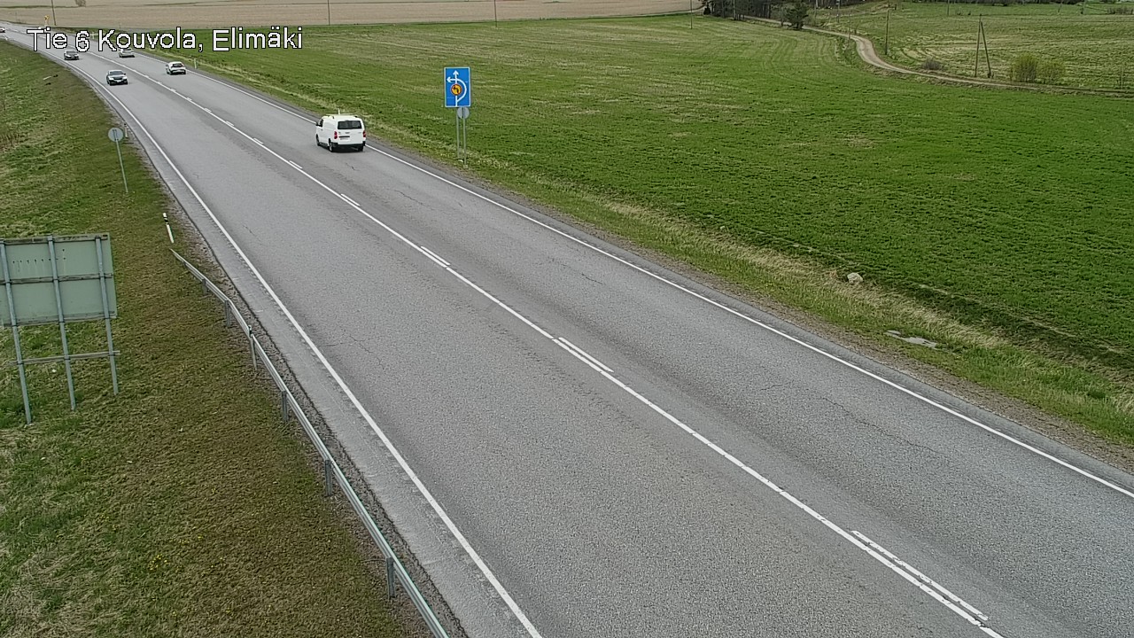 Weather Camera Image Väg 6 Kouvola, Elimäki, Kouvola, Kymenlaakso