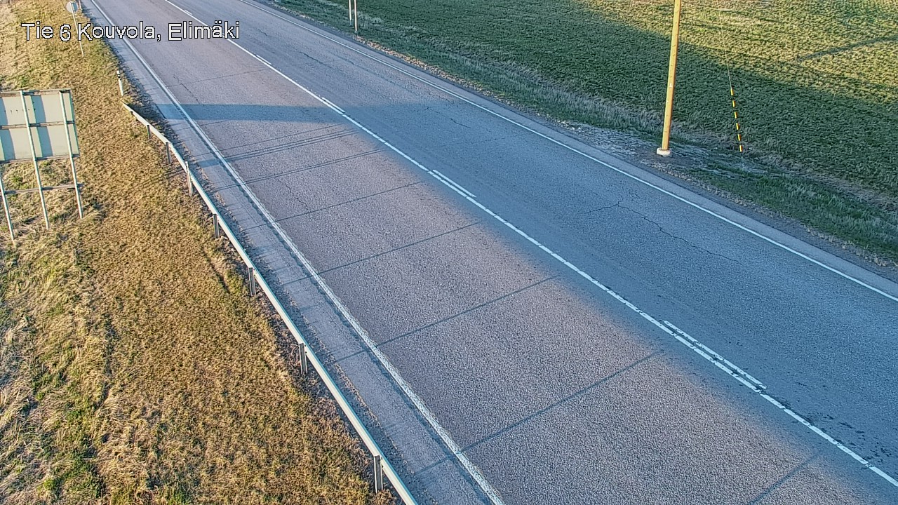 Weather Camera Image Väg 6 Kouvola, Elimäki, Kouvola, Kymenlaakso