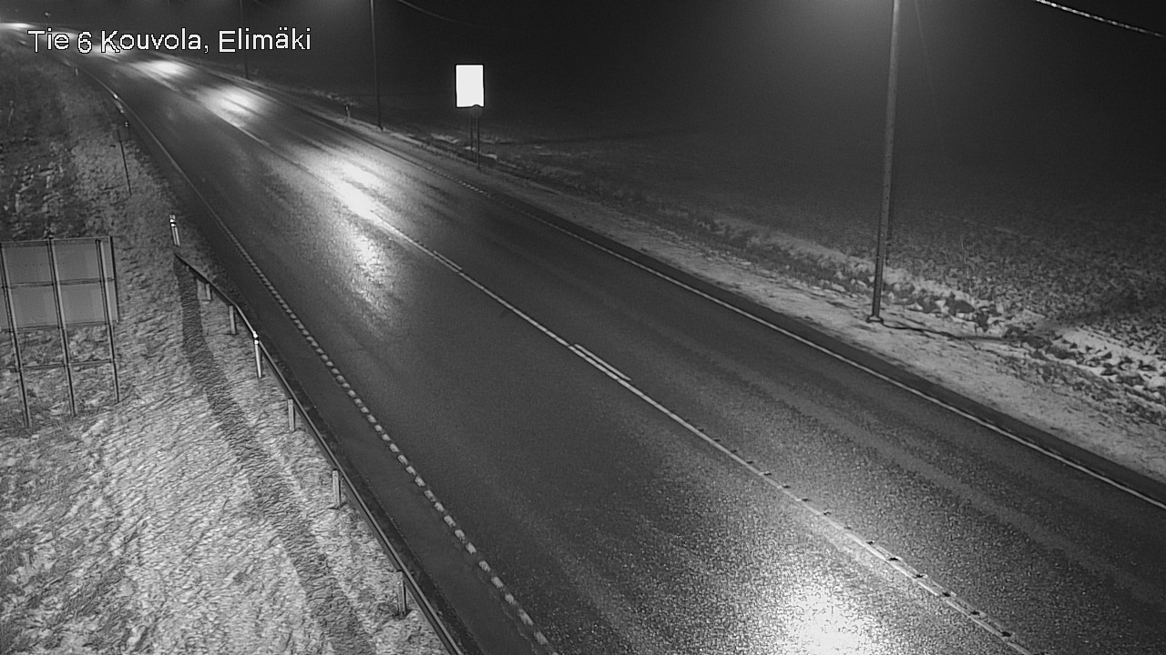Weather Camera Image Väg 6 Kouvola, Elimäki, Kouvola, Kymenlaakso