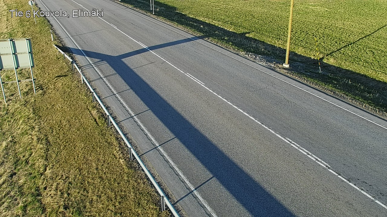 Weather Camera Image Väg 6 Kouvola, Elimäki, Kouvola, Kymenlaakso