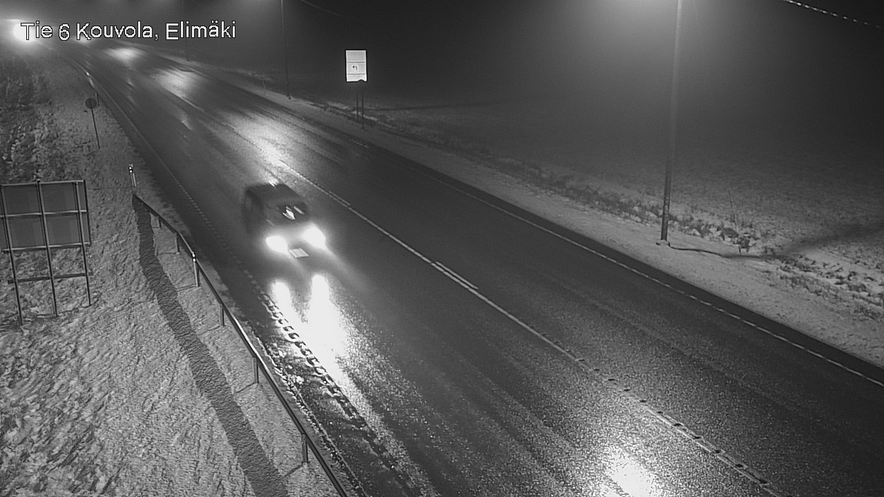 Weather Camera Image Väg 6 Kouvola, Elimäki, Kouvola, Kymenlaakso