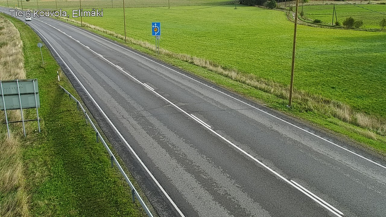 Weather Camera Image Road 6 Kouvola, Elimäki, Kouvola, Kymenlaakso