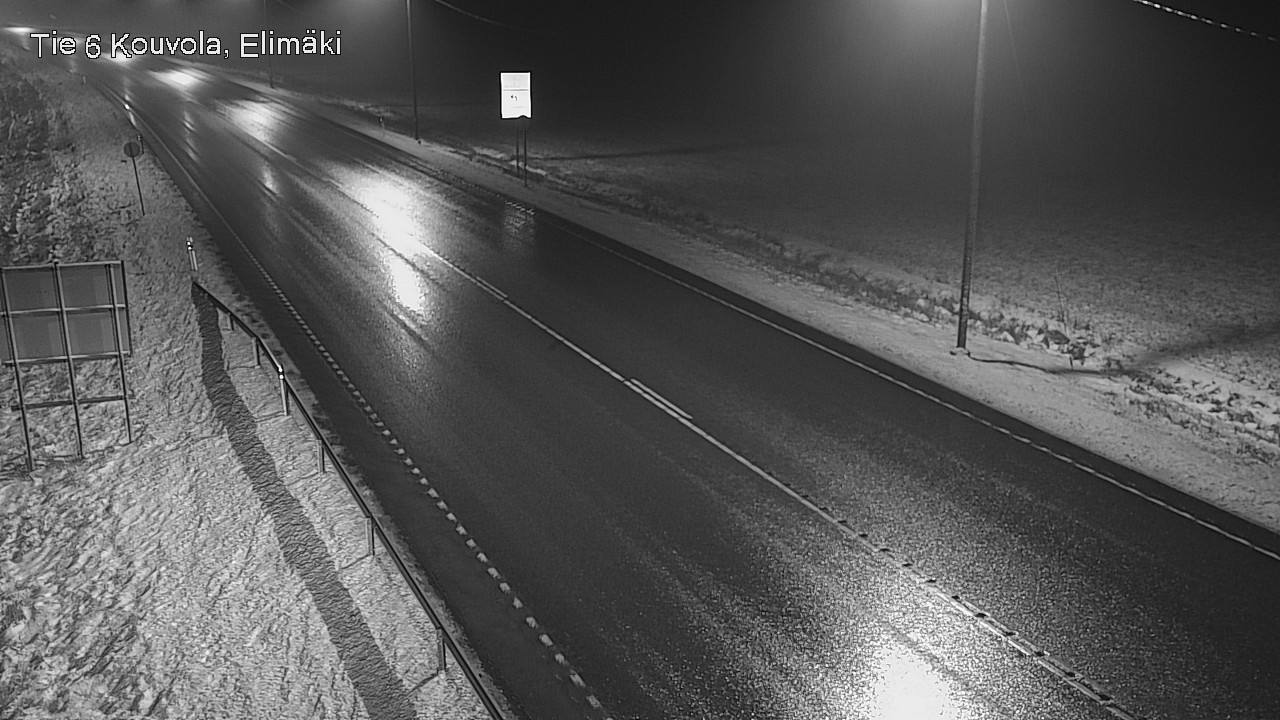 Weather Camera Image Väg 6 Kouvola, Elimäki, Kouvola, Kymenlaakso
