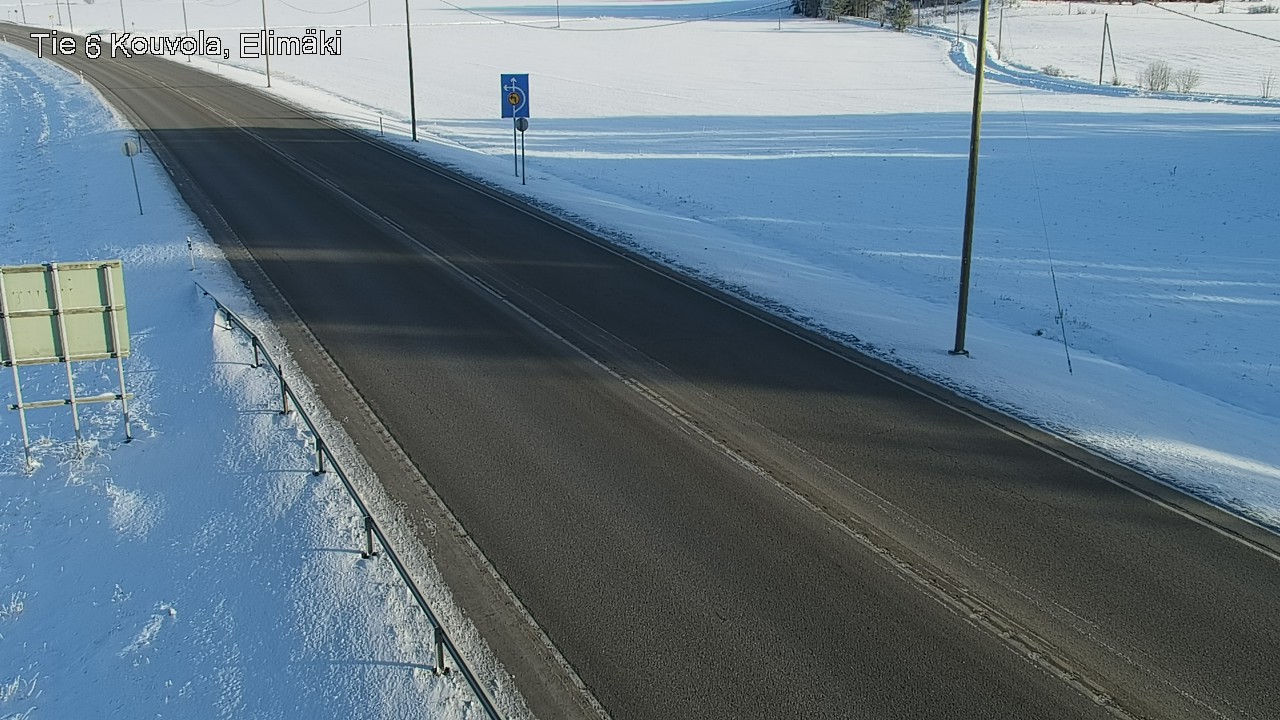 Weather Camera Image Väg 6 Kouvola, Elimäki, Kouvola, Kymenlaakso