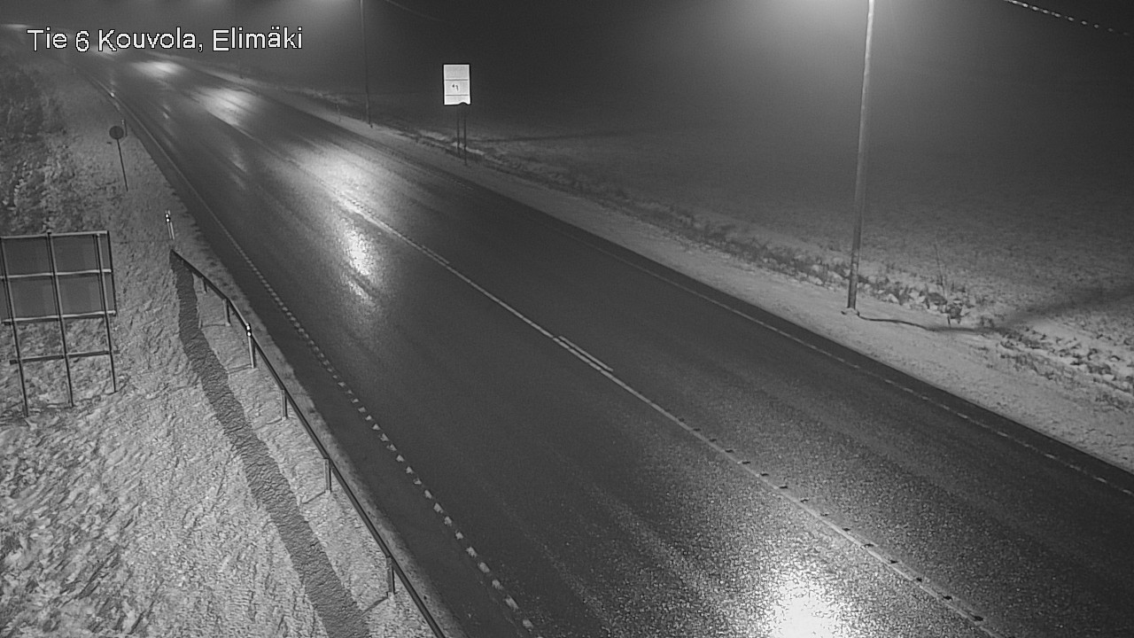 Weather Camera Image Väg 6 Kouvola, Elimäki, Kouvola, Kymenlaakso