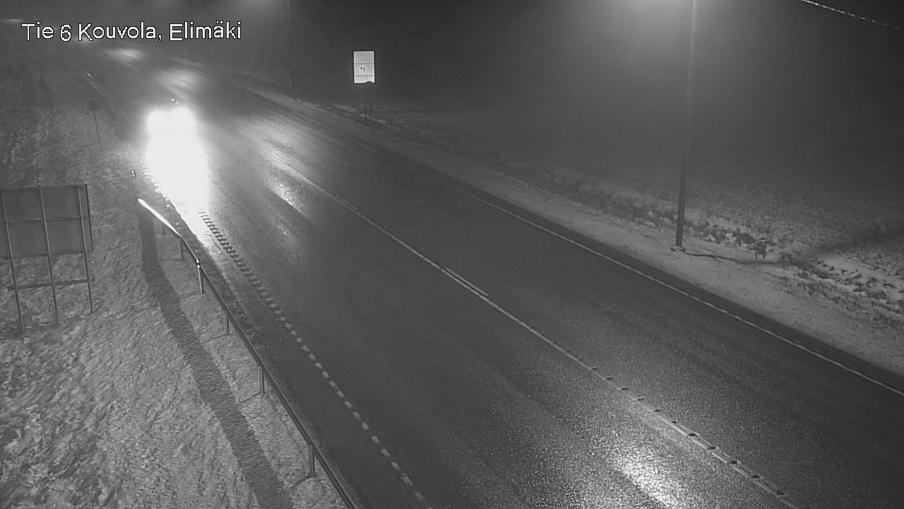 Weather Camera Image Väg 6 Kouvola, Elimäki, Kouvola, Kymenlaakso
