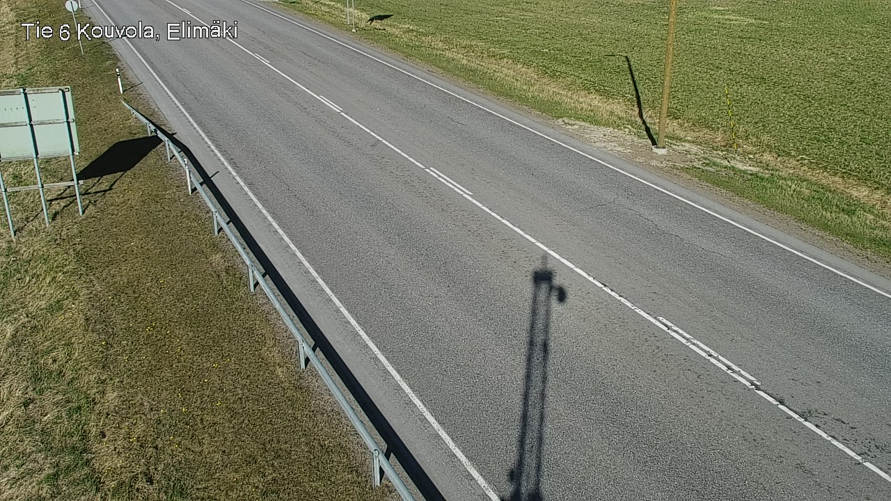 Weather Camera Image Väg 6 Kouvola, Elimäki, Kouvola, Kymenlaakso
