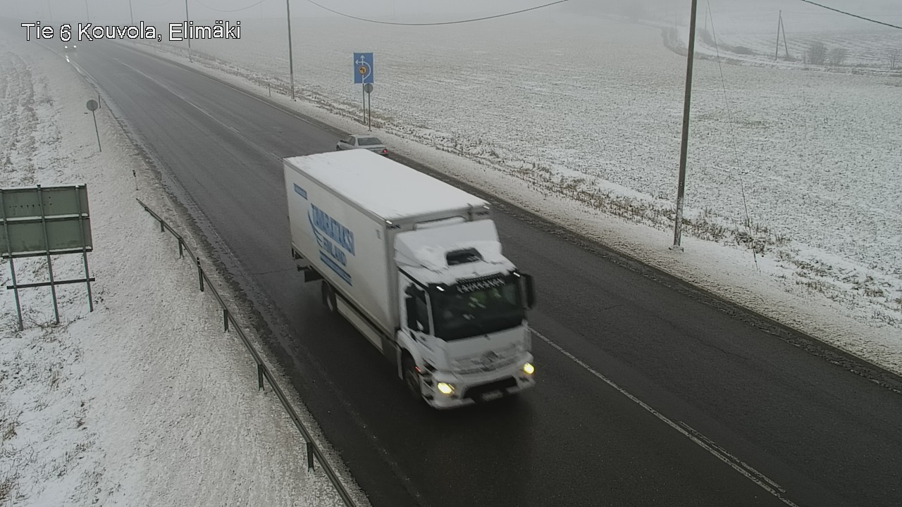 Weather Camera Image Väg 6 Kouvola, Elimäki, Kouvola, Kymenlaakso
